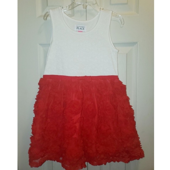 CHILDREN'S PLACE FLORAL SKIRT DRESS SIZE 4T - Picture 1 of 8